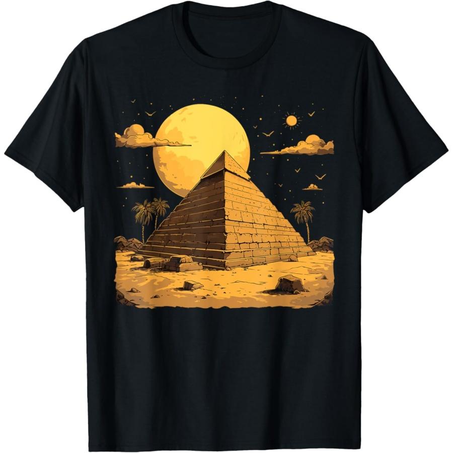 Egypt Egyptian Pyramid T-Shirt(2)