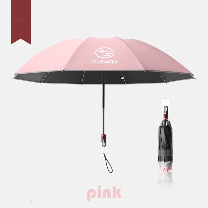 Car Fully Automatic Reflective Sun Umbrella Folding Sunshade For Subaru Outback Brz Wrx Xv Ascent Forester Impreza Legacy STI gyu9