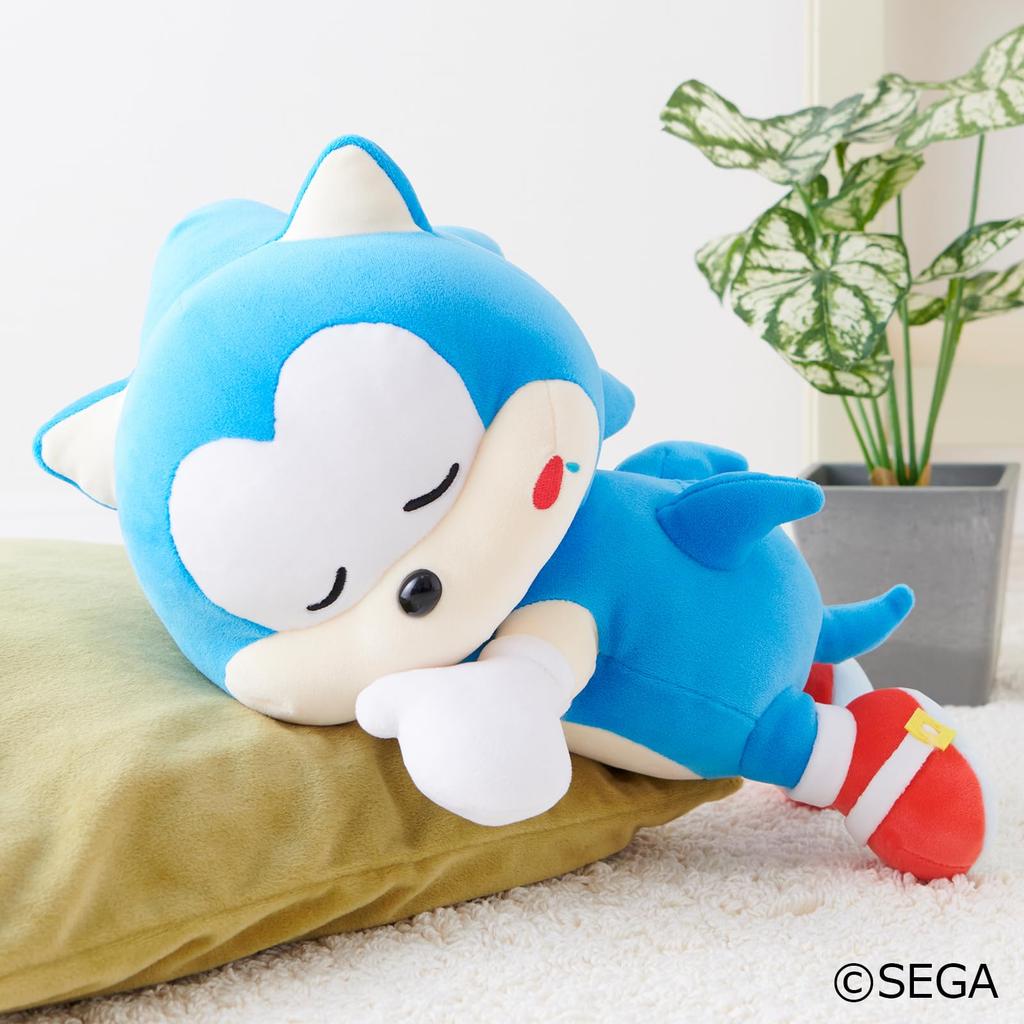 SEGA FAVE SONIC FRIENDS Мотифува Плюшевая игрушка Спокойной ночи Соник &