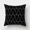 Alphabet Arrow Black and White Decorative Pillowcase Car Ornaments Office Living Room Sofa Home Pillowcase