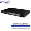 MT-viki 32-портовый IP KVM-переключатель удаленного доступа Cat5 с 1 локальным и 2 удаленными пультами управления