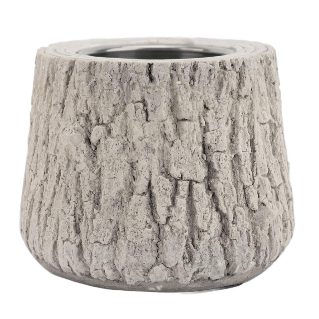 Настольная чаша для костра из керамики и металла, безопасная бездымная переносная настольная чаша для костра для барбекю на открытом воздухе