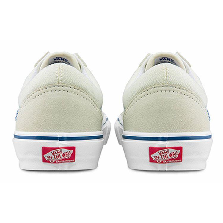 Vans Skate Old Skool Checkerboard — белые кроссовки унисекс VN0A5FCBOFW