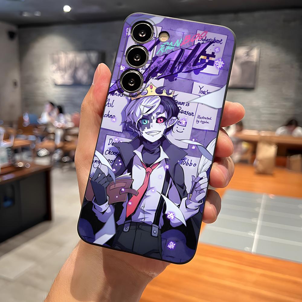 Крутой чехол для телефона Ranboo Dream Smp для Samsung S23 Ultra S24 S22 S20 Fe S21 Plus Galaxy A54 A34 A24 A53 A13 Note 20 Задняя крышка