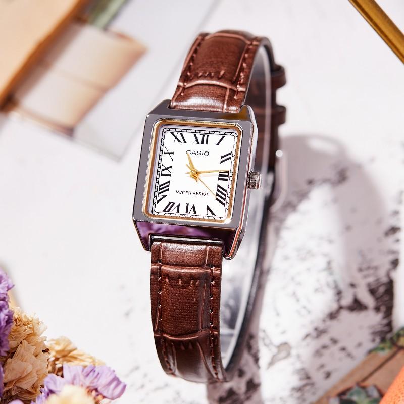 Casio Женские часы стандартной серии Белые LTP-V007L-7B2U LTP-V007L-7B2U