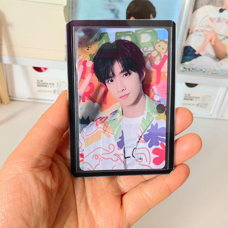 Compact 3-Inch B8 Card Holder: Transparent Protective Sleeve for Polaroid Photos, Free Shipping