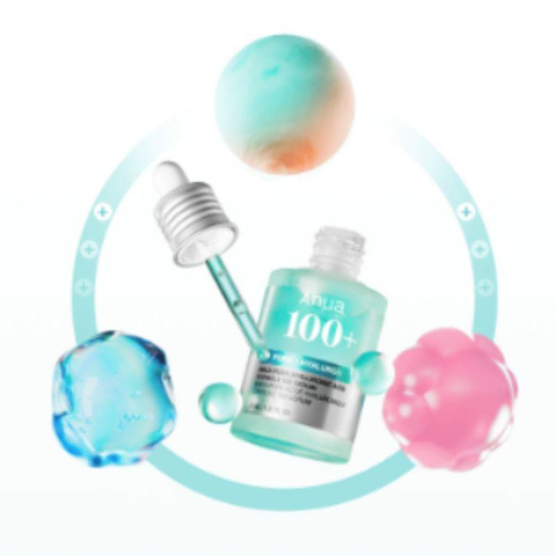 Anua Набор из сыворотки и увлажняющего крема с гиалуроновой кислотой и PDRN в капсулах 100 (Сыворотка 30 мл + Крем 30 мл)