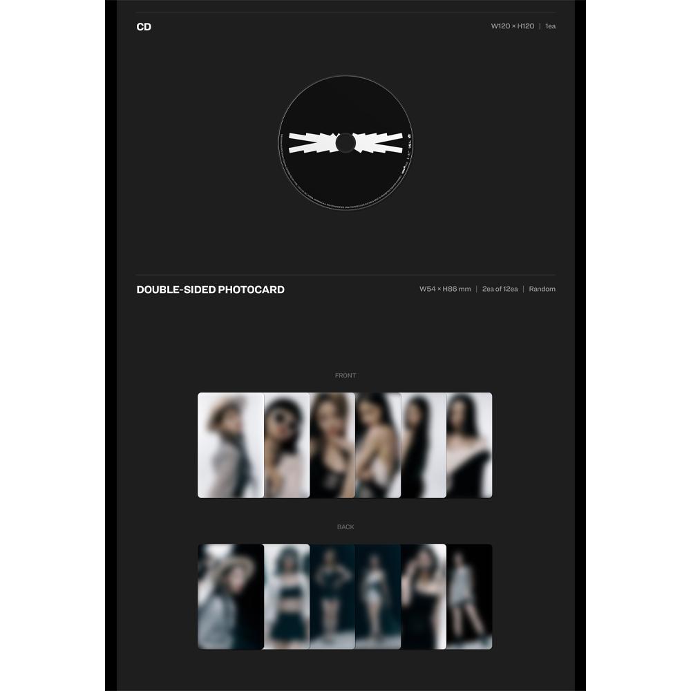 LE SSERAFIM FEARLESS Monochrome Bouquet Первый мини-дебютный альбом