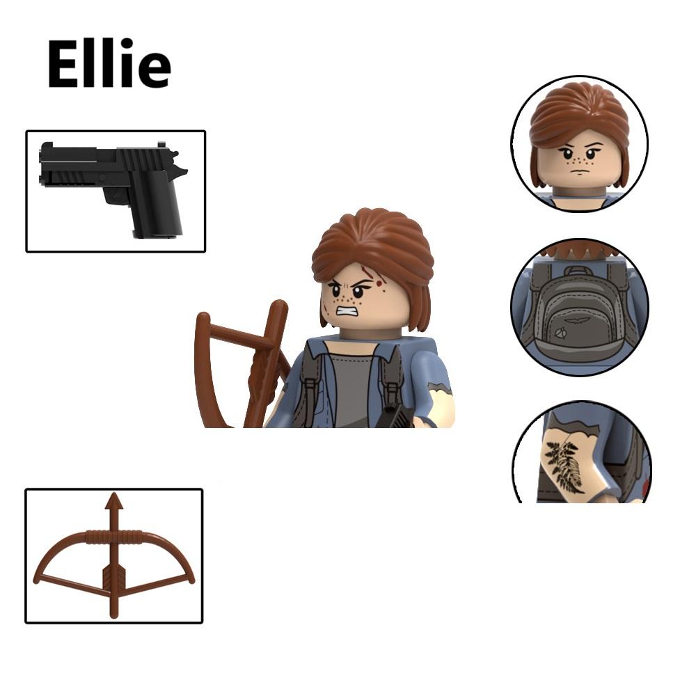 2024 Новые Джоэл и Элли The Last of Us Строительные Блоки Мини Фигурки Игрушки