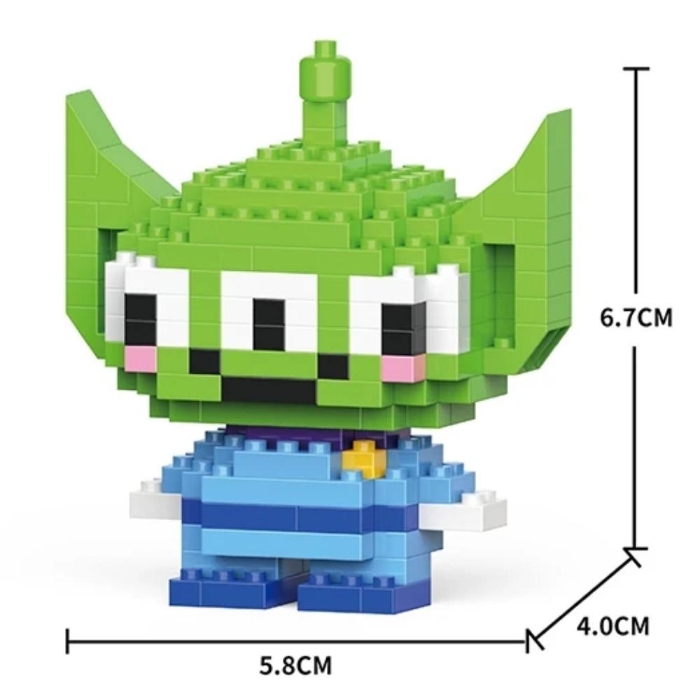 Дисней Аниме Принцесса Строительные блоки Стич Микки Маус мини Фигурки игрушки-экшн Блоки Игрушки Кирпичики Сборные игрушки Детские подарки