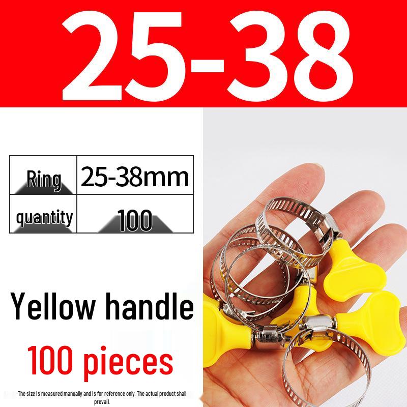 Хомут из нержавеющей стали, лента с ручной затяжкой для водопроводных и воздушных труб