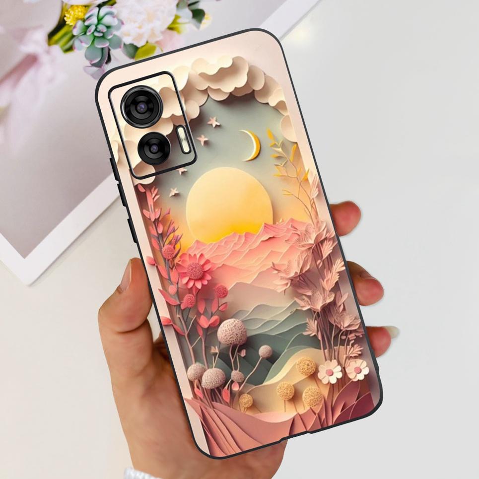 For Motorola Edge 30 Neo / 30Lite / 30Pro 5G 4G Back Cover Cartoon Cool Style Animals Girly Soft TPU Silicone Phone Case Bumper