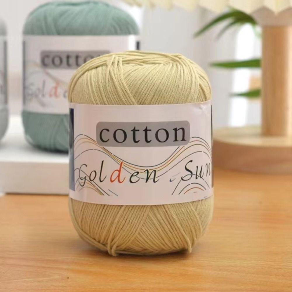 Anti-Pilling Cotton Yarn Medium-Thin Crochet Yarn Premium Hand Knitting Yarn Crocheting Hats