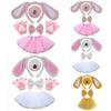 Long Ear Rabbit Costume Set Animal Costume Cosplay Hairband Fashion Rabbit Headband  Party Supplies