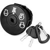 Lawn Mowers Tractor Ignition Switch 4 Position With 2 Keys 532193350