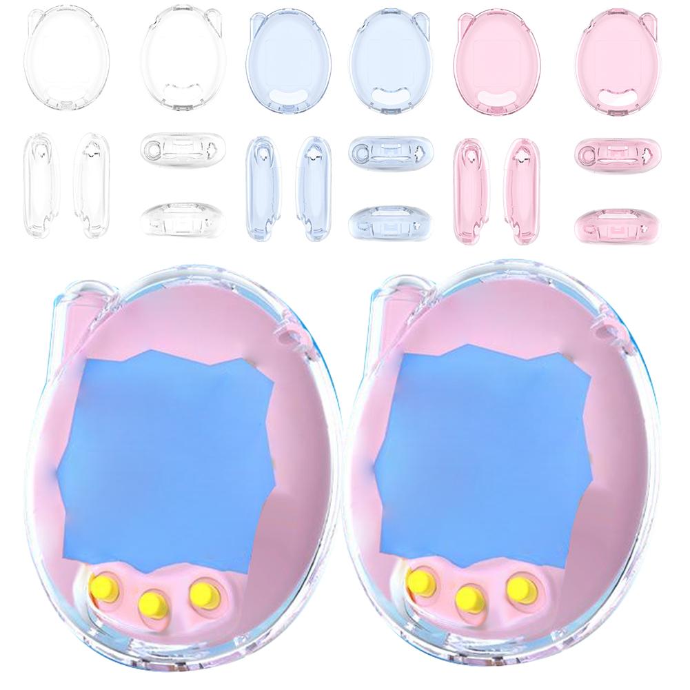 For Tamagotchi Connection Transparent PC Protective Shell Anti-drop Dustproof Cover Electric Pet Protector Case Accessories