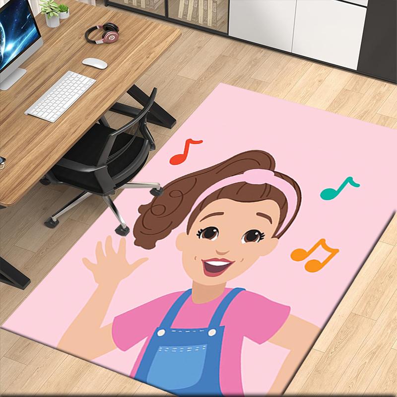 Ms. Rachel Printed Carpet, for Office Chair Living Room Bedroom Kitchen Room Decor Gifts.