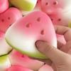 Арбузный Сквиши Игрушка-Антистресс Медленно Поднимающийся Фруктовый Снятие Стресса Против Тревоги Сенсорная Сжимающая Игрушка для Детей и Взрослых (Веселый подарок)