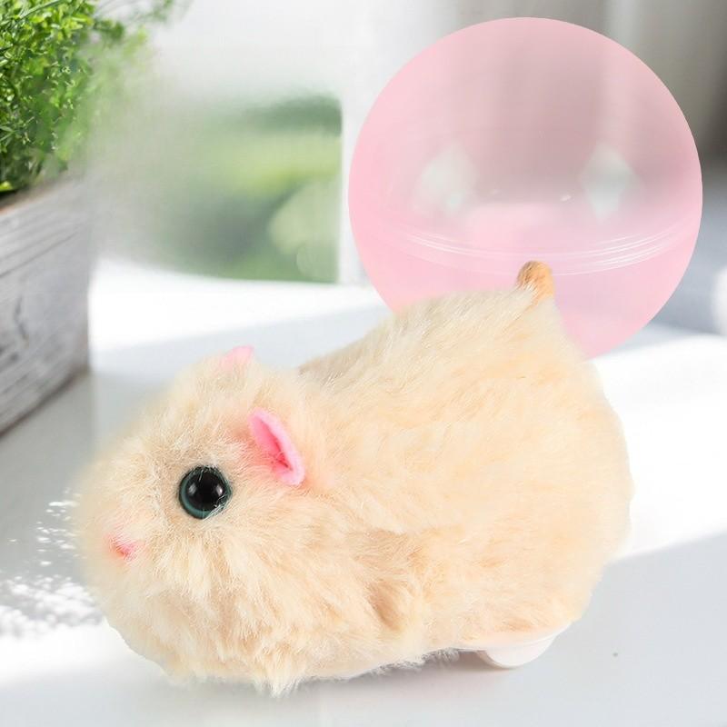 Pet Toy Hamster Rolling Ball Interactive Squeaky Toy For Cats And Kids