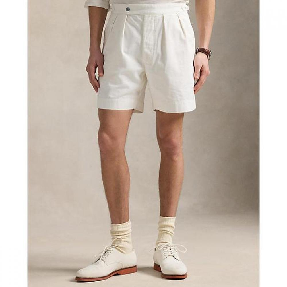 Polo Ralph Lauren Мужские Свободный крой складки Твил Шорты 17,8 см mnpoSho14h20024100