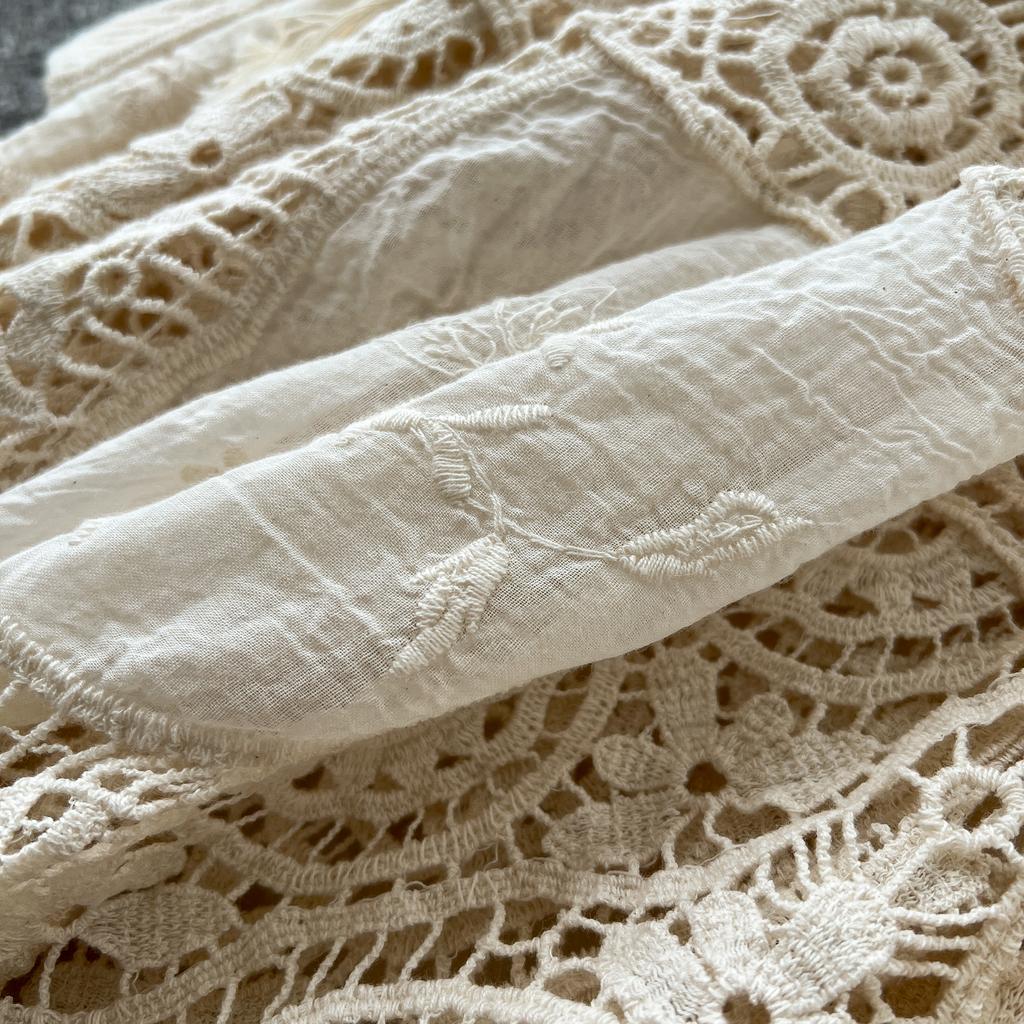 Dimanaf 2025 Новое летнее женское длинное базовое трикотажное платье с рукавами, модные кружевные платья, повседневные свободные