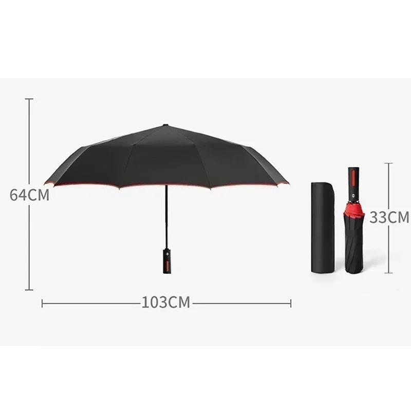 CSE1 For Mercedes-Benz C E S V A B R-Class GLC SLK SL Vito GLE A45 C43 CLA GLA GLB Car Automatic Folding Windproof Sunshade Umbrella
