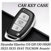 Кожаный ТПУ Чехол для Смарт-Ключа Автомобиля для Hyundai Elantra I10 I20 I30 HB20 IX25 IX35 IX45 TUCSON Avante Чехол-Ракушка Держатель