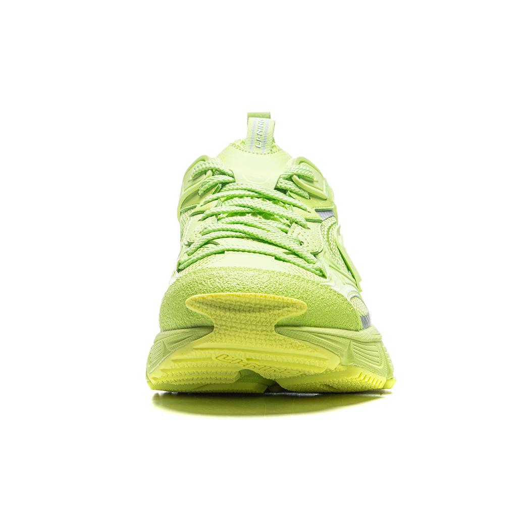 Li Ning Starry Soft Rebound Retro Толстая подошва Амортизирующие Нескользящие Износостойкие Дышащие Увеличенные Низкие Туфли для Пап AGCU339-5