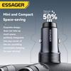 Essager 30W Mini Car Charger PD3.0 QC3.0 Quick Charge Type C Car Charger PD 22.5W Fast Charging For Huawei Xiaomi Oneplus iPhone