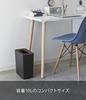 Мусорный бак Yamazaki Jitsugyo квадратный коричневый Ш28 x Г15 x В30 см RIN RIN Bag Be Seen Trash Can 3195 (Ямадзаки) приблизительно. Не мочь