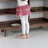 Девочковые безножные колготки из гребенчатого хлопка со сладкими кружевными щиколотками для весны/осени
