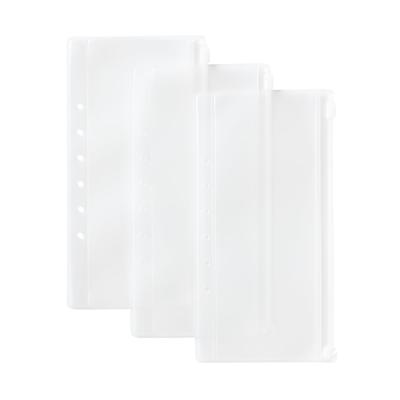 MUJI Чехол-паспорт Прозрачный 3 20 x 10 OHE89A0A Сменный блок, Карман, Листы, Прибл.. см,