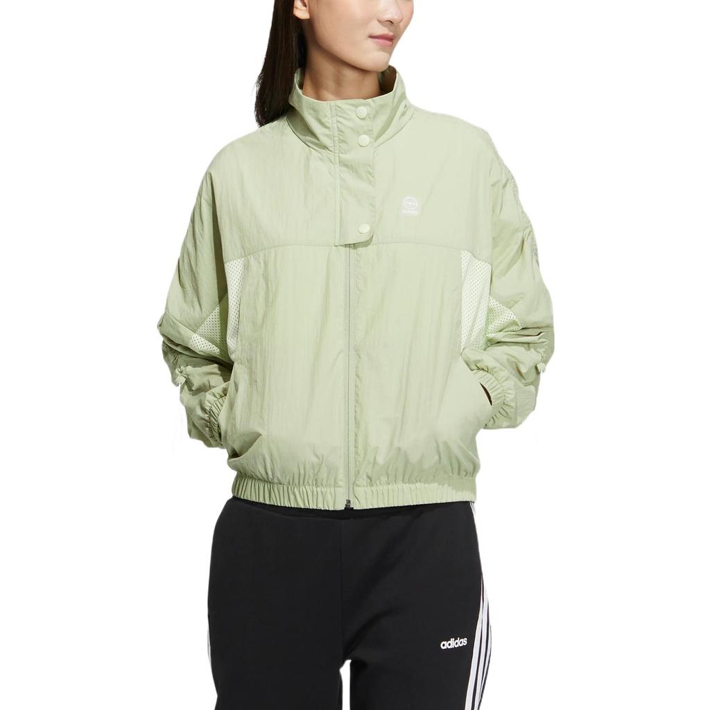 adidas Женские куртки Neo Зеленые С воротником-стойкой Умеренные Другие HS8843