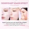 4PCs KOEC PDRN Pink Deep Hydration Collagen Gel Facial Mask Moisturizing Firming Nourishing Niacinamide Hyaluronic Acid Peptide