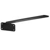 Shelf Bracket, 8”L x 4”W x 1.6”H 6 Pcs, Heavy Duty Floating Shelf Brackets, Brackets for Shelves, 5mm Thick Matte Black L Shelf Bracket,Steel Shelving