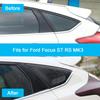 Жалюзи заднего окна в стиле углеродного волокна, подходят для Ford Focus ST RS MK3