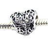 100% 925 Sterling Silver Promise of Spring Heart Charm Beads Fits Europe Bracelet Argent Charm Silver 925 Jewelry