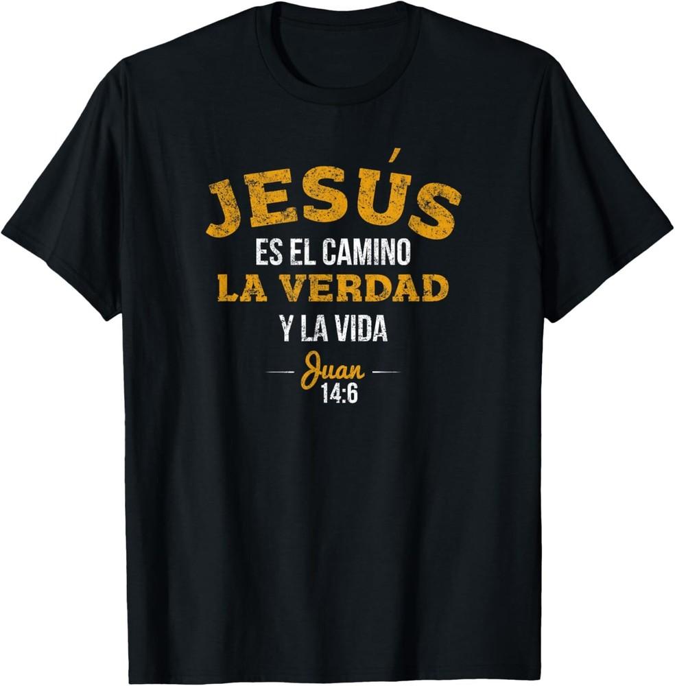 Новая лимитированная La Camisa de Jesus на испанском языке, христианская испанская футболка, топы, футболка