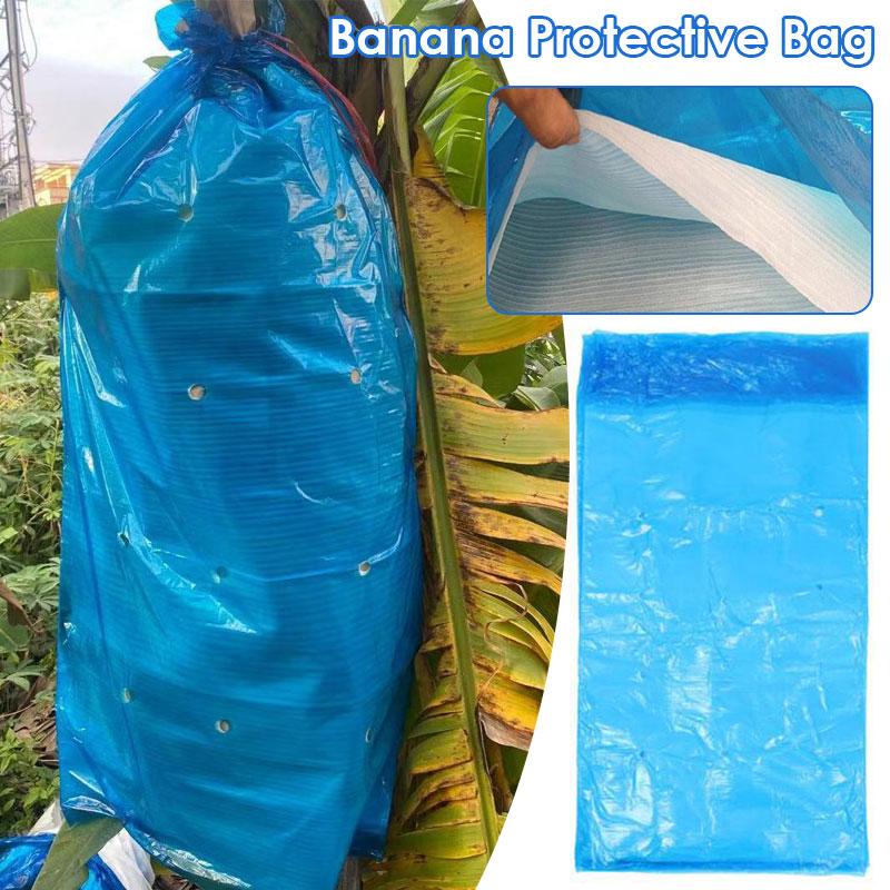 5/10/15 шт. Защитный мешок для бананов, защитные пакеты для фруктов с отверстием от холода и насекомых, защитный чехол для грозди бананов
