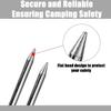 Сверхмощные наземные колья, металлические колышки для палатки, портативная палатка для кемпинга, уличная палатка