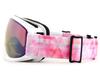 VAXPOT Snowboarding and Skiing Goggles UV Spherical WHT Women's (Double Lens, Protection, Anti-Fog, Lens, All-Weather) VA-3615