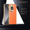 Для Huawei Nova 13 13 Pro гальванизированный чехол для телефона с текстурой личи, полное покрытие защиты объектива, защита от отпечатков пальцев, защита от падений