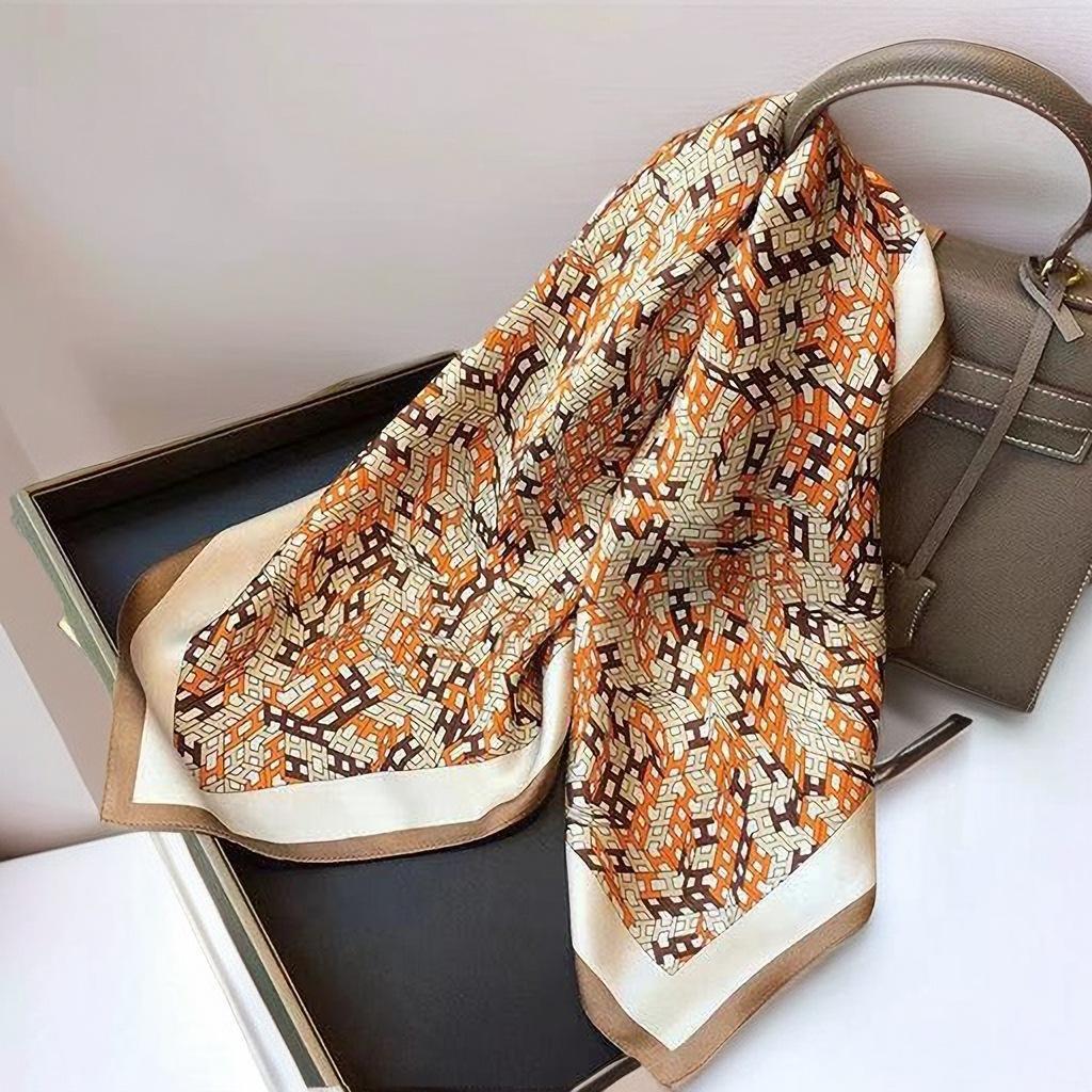 Professional Scarf Women's Spring and Summer Scarf Printed Scarf