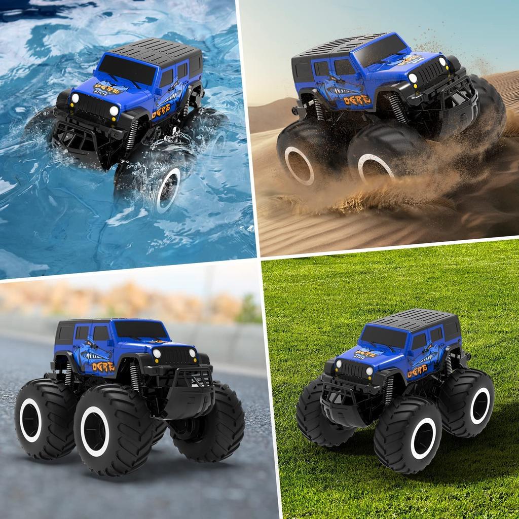 Car for Drive RC Remote Control Wireless 360 Birthday Car Gift Radio-controlled Children, Off-road, Amphibious, 4WD, 4-wheel Car, Car, Car,