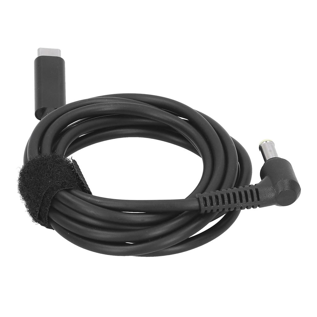 Кабель-адаптер питания USB Type-C (папа) на DC 5.0 x 1.0 мм (папа) для компьютера, ноутбука