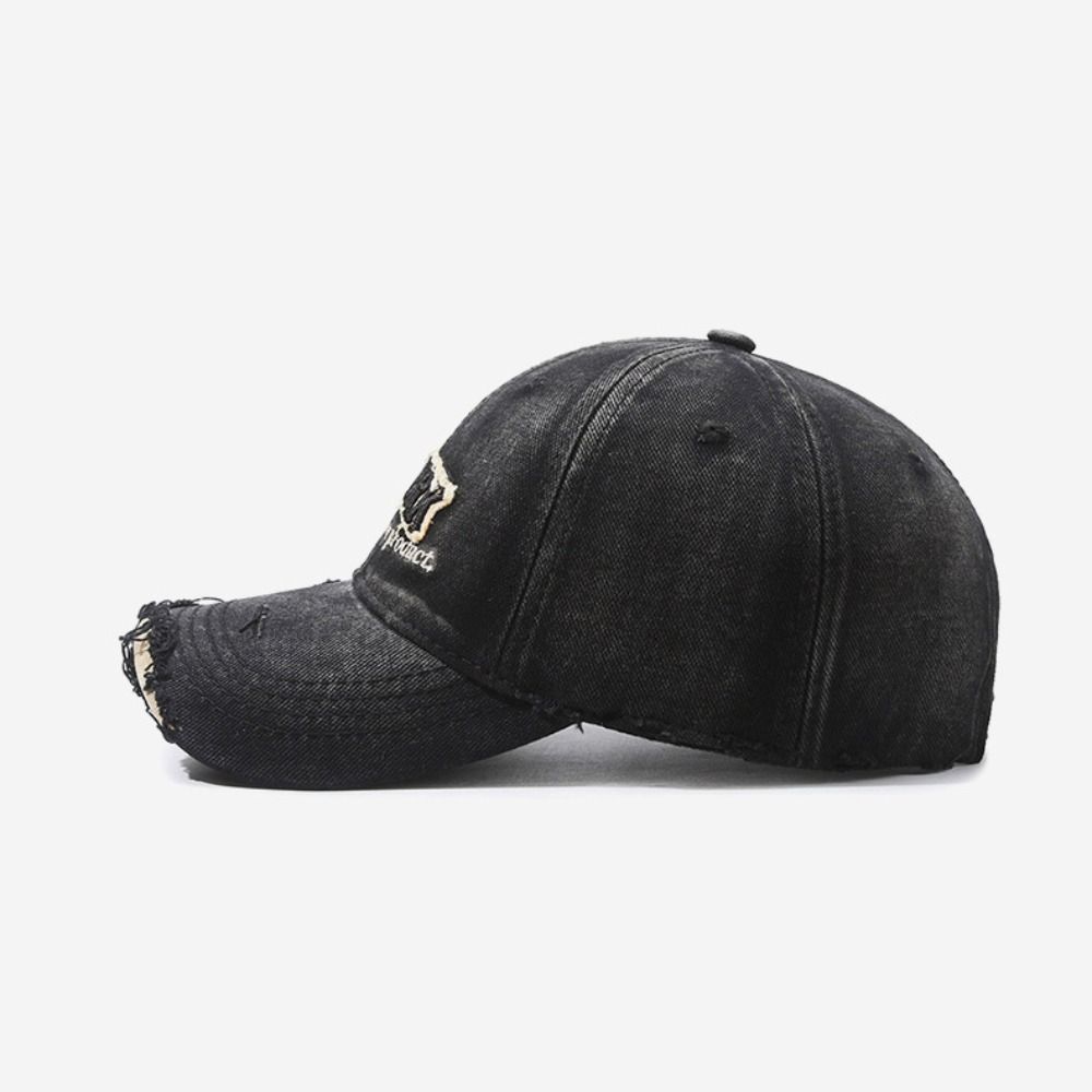 Adjustable Embroidery Baseball Cap Washed Cotton Sunscreen Hats For Man Women Fashion