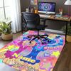 Custom Name Poppy Playtime Printed Carpet,Rug for Office Chair Living Room Bedroom Kitchen Room Decor Gifts.
