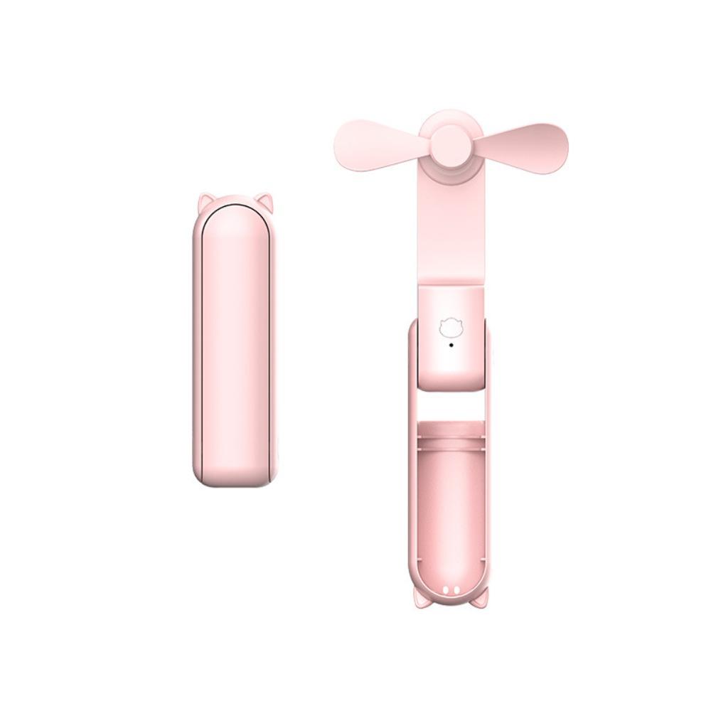 Маленький карманный вентилятор с USB-зарядкой, однотонный, охлаждающий ручной вентилятор, портативный ручной вентилятор, подарки
