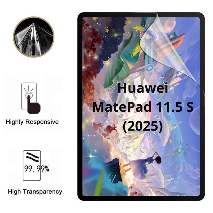 Protection écran - PHONILLICO - Huawei MatePad 11.5 S (2025) - Pack 2 - Résistant - Ultra Mince