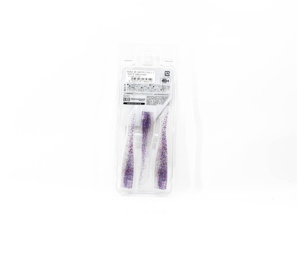 DUO Мягкая приманка Bay Ruf BR Chatter Fish 3,5 дюйма S058 (4612)